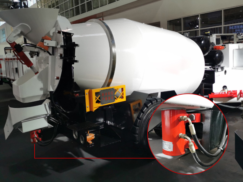 Mining Concrete Mixer Truck